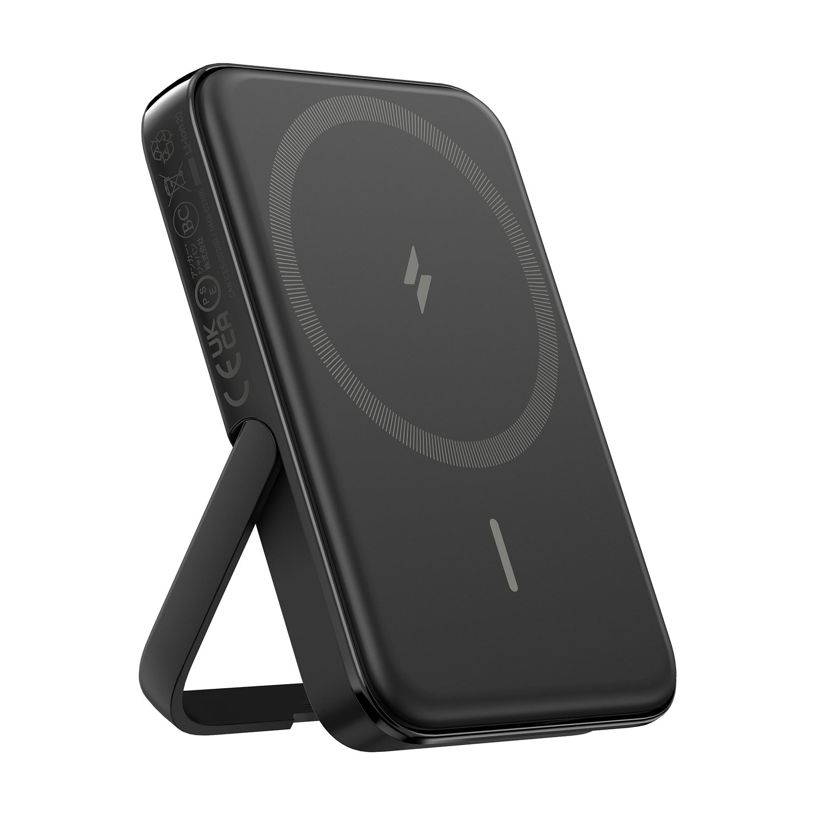 Anker MagGo 5,000mAh Magnetic Battery Pack with Stand, 7.5W Wireless Charger