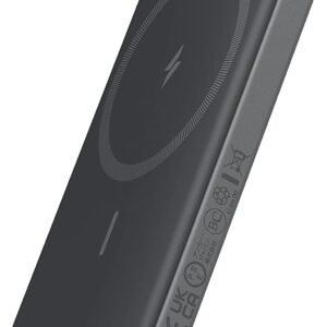 Anker 621 Magnetic Portable Charger (MagGo), 5,000mAh Wireless Power Bank with USB-C Cable, Magsafe-Compatible Battery Pack for iPhone 16/15/14/13/12 Series