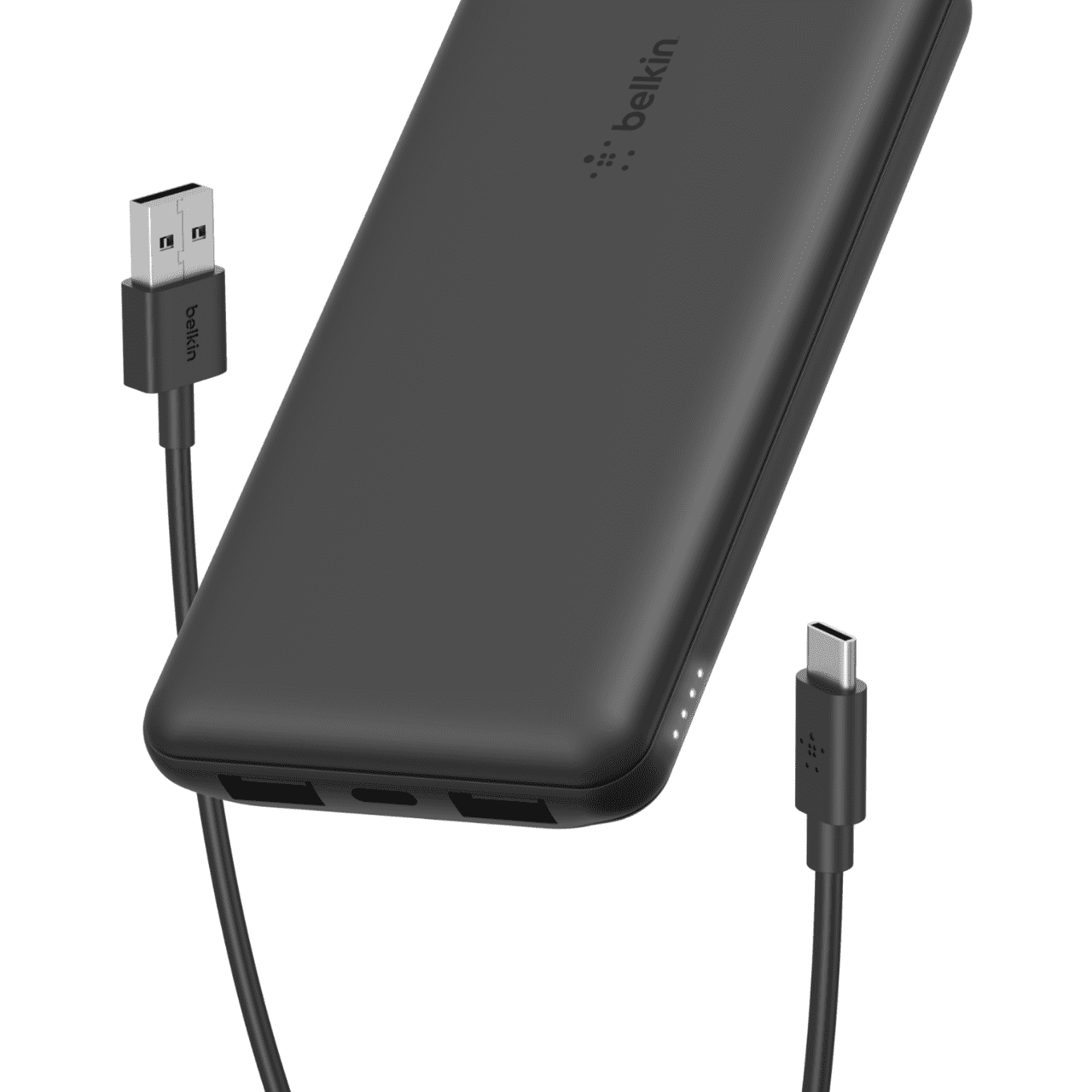 Belkin BoostCharge USB-C Portable Charger 10K Power Bank for iPhone 16, iPhone 15, Samsung Galaxy, iPad, Google Pixel & More - Black