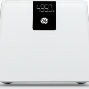 GE Body Weight Scale Smart Bluetooth Bathroom Scale - Digital BMI Accurate - White
