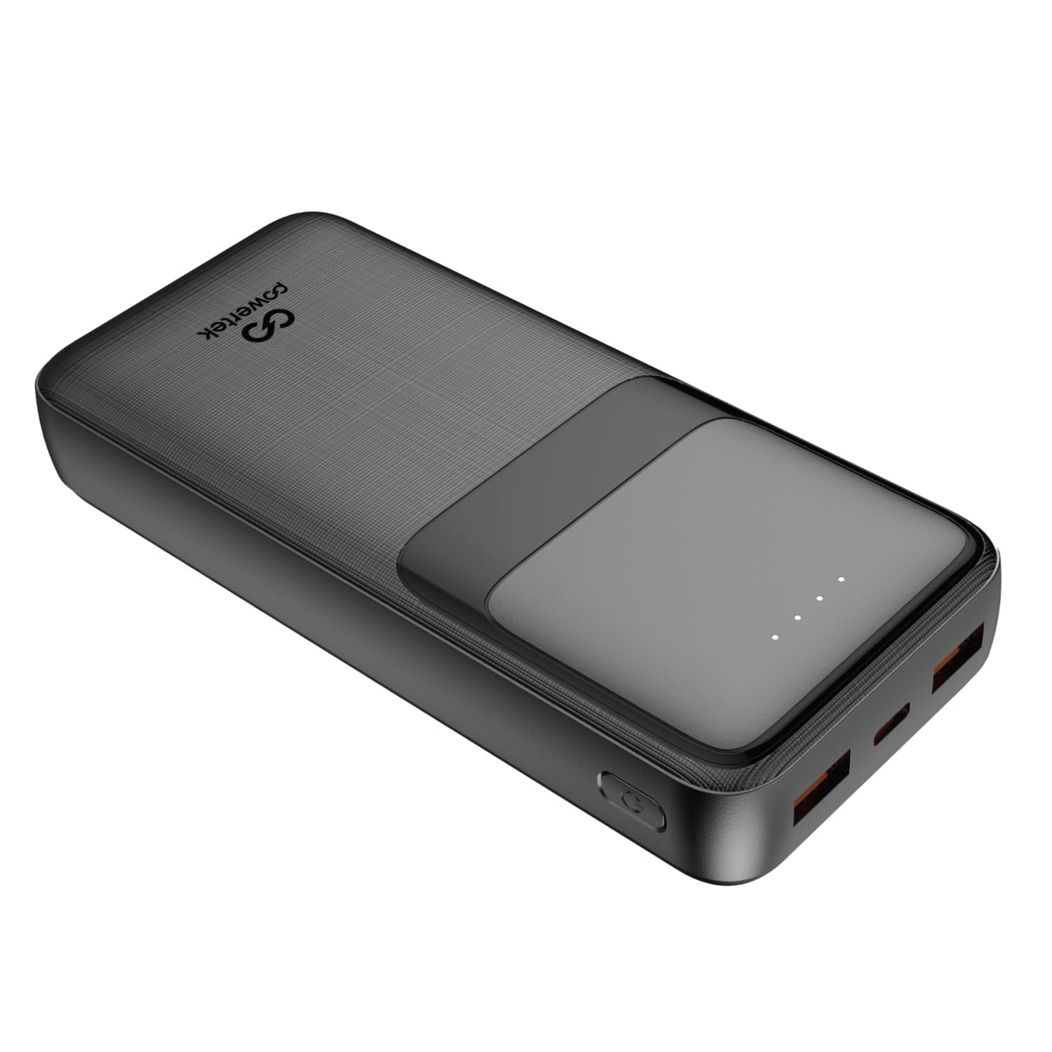 Liquipel Powertek 20,000mAh Portable Charger PD Power Bank with USB-C – Black