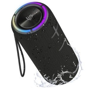 TAZATA Portable Bluetooth Speaker, 30W Speaker,Black